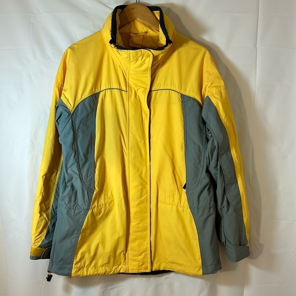 Columbia sportswear jacket women’s Interchange yellow vintage Gorp core warm